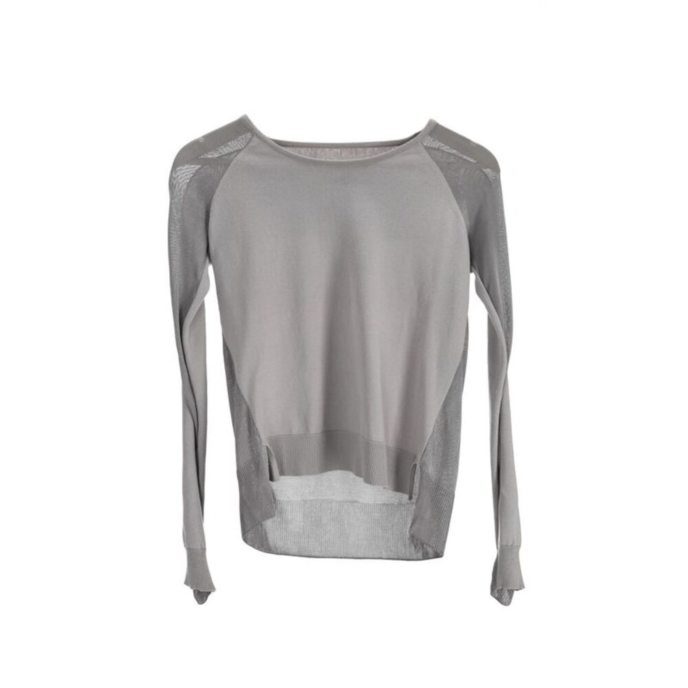 MM6 by Maison Margiela Sweater in Grey Cotton